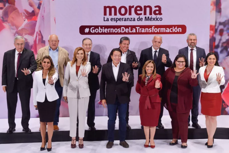 gobernadores de morena