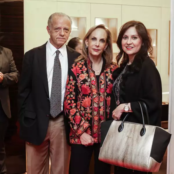 Rafael Alazaki,Mónica Bergery y Ivonne Lebena