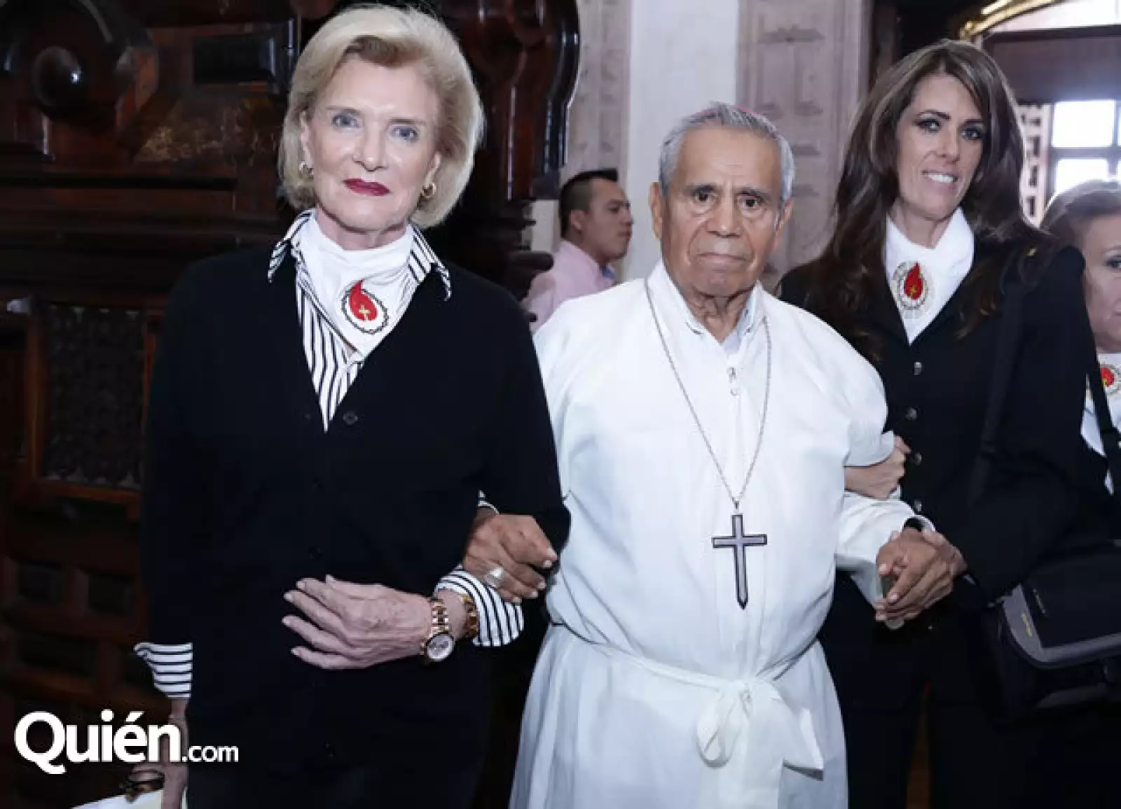 Viviana Corcuera,Alejo Zavala y Alejandra Couttolenc