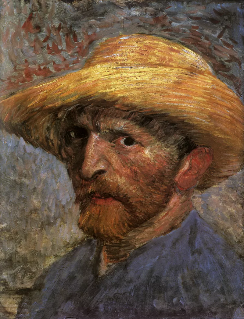 Autorretrato de Vincent Van Gogh