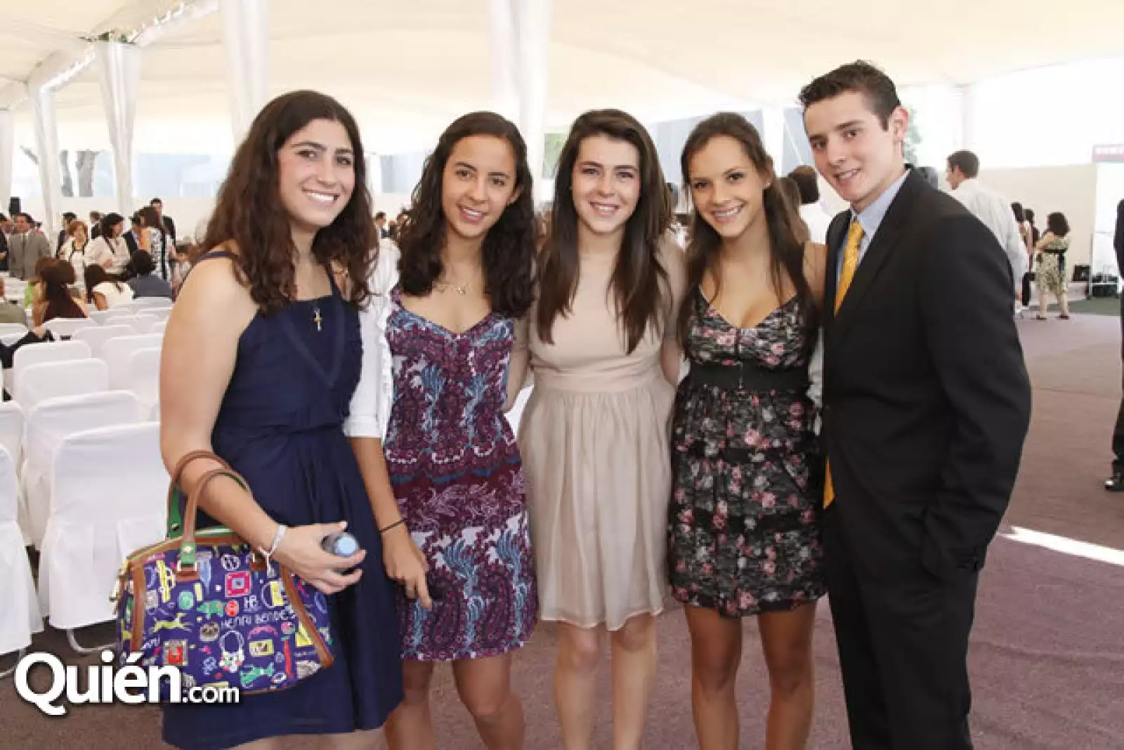 Gabriela Fuentes,Mariel,María Fernanda y Begoña Rodríguez y Brandon Orozco