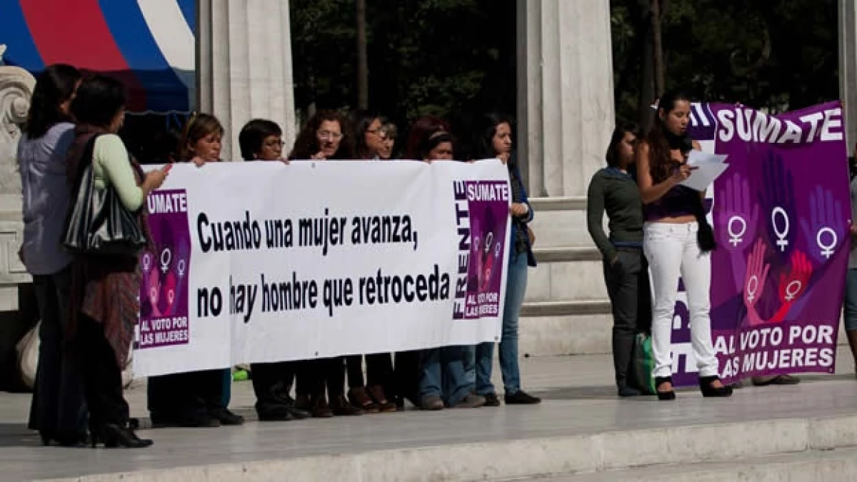 mujeres politica voto