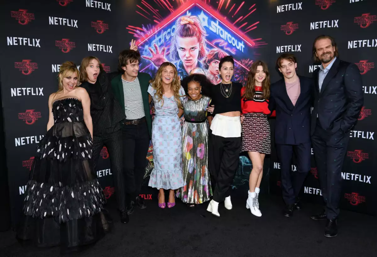 Elenco de la serie Stranger Things.
