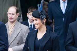The Royal Family Attend Church On Christmas Day