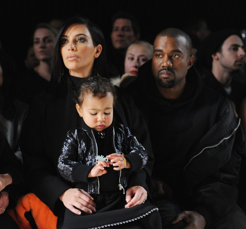Kim Kardashian, Kanye y North West