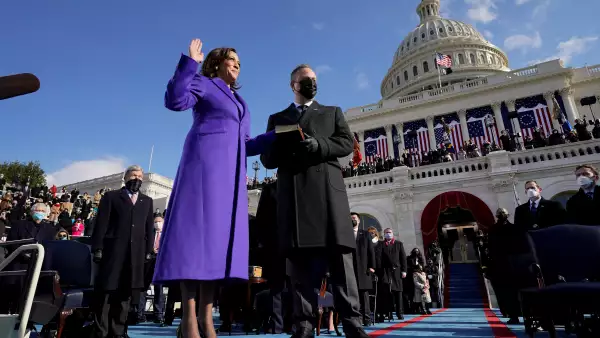 Kamala Harris Inauguration of Joe Biden as the 46th President of the United States