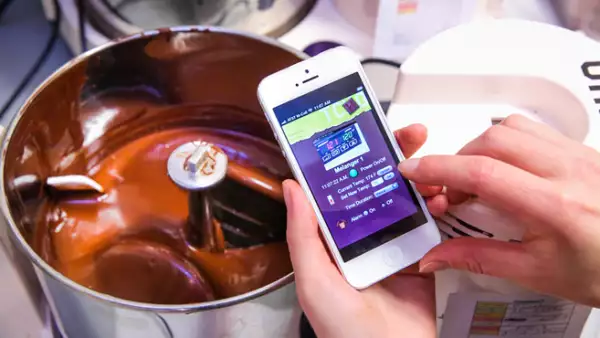 Aplicaci�n iOS, mediante la cual es posible controlar aspectos de la producci�n del chocolate en Tcho.