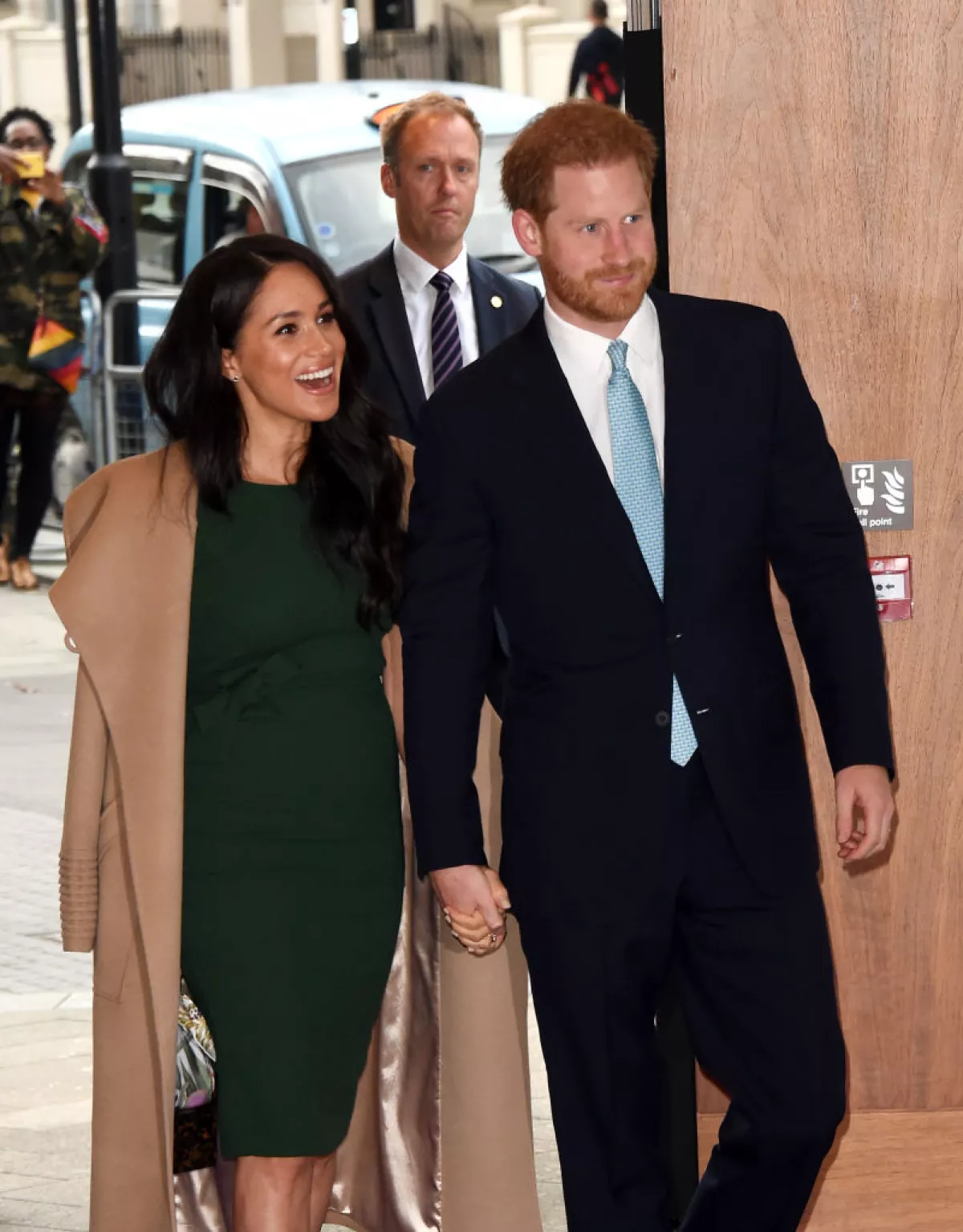 Meghan Markle y el príncipe Harry 