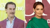 James Van Der Beek y Katie Holmes