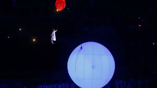 Durante la ceremonia se hizo un recuento de la cultura rusa desde Tchaikovsky hasta el Sputnik.