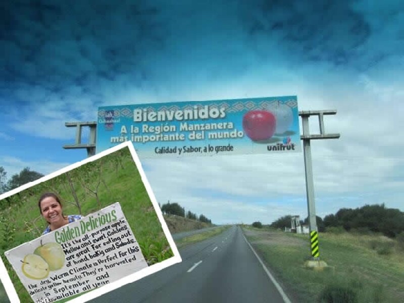 Crisitina Suberbie, mamá de Bobby, Patricio, Alejandro y Ximena disfrutó la visita a la zona manzanera