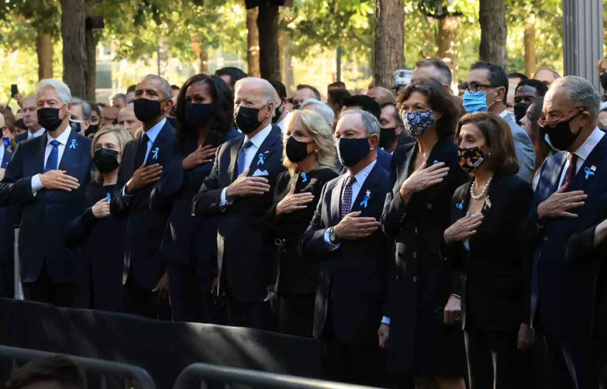 New York City Commemorates 20th Anniversary Of 9/11 Terror Attacks