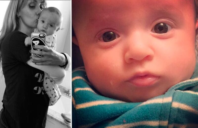Heidi presume con frecuencia fotografías de su hijo Jaime Camil III.