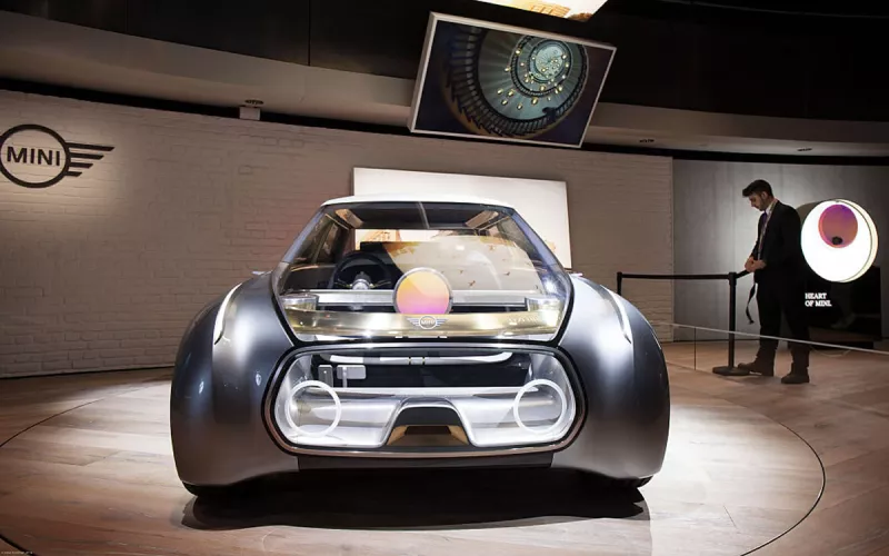 El Mini Vision Next 100 fue presentado en Londres.