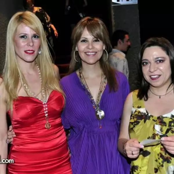 Mayela Garza,Laura de Rangel y Patricia Suárez