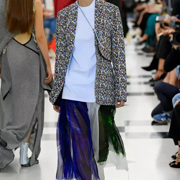 Victoria Beckham show, Runway, Spring Summer 2019, London Fashion Week, UK - 16 Sep 2018