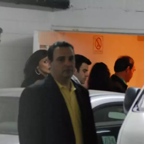 Eduardo Capetillo estuvo acompañado por su esposo, Bibi Gaytán, en todo momento.