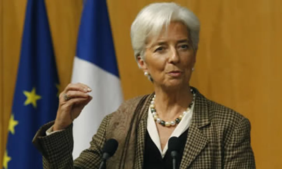 Christine Lagarde destacó los esfuerzos del país para cumplir con sus objetivos económicos. (Foto: AP)