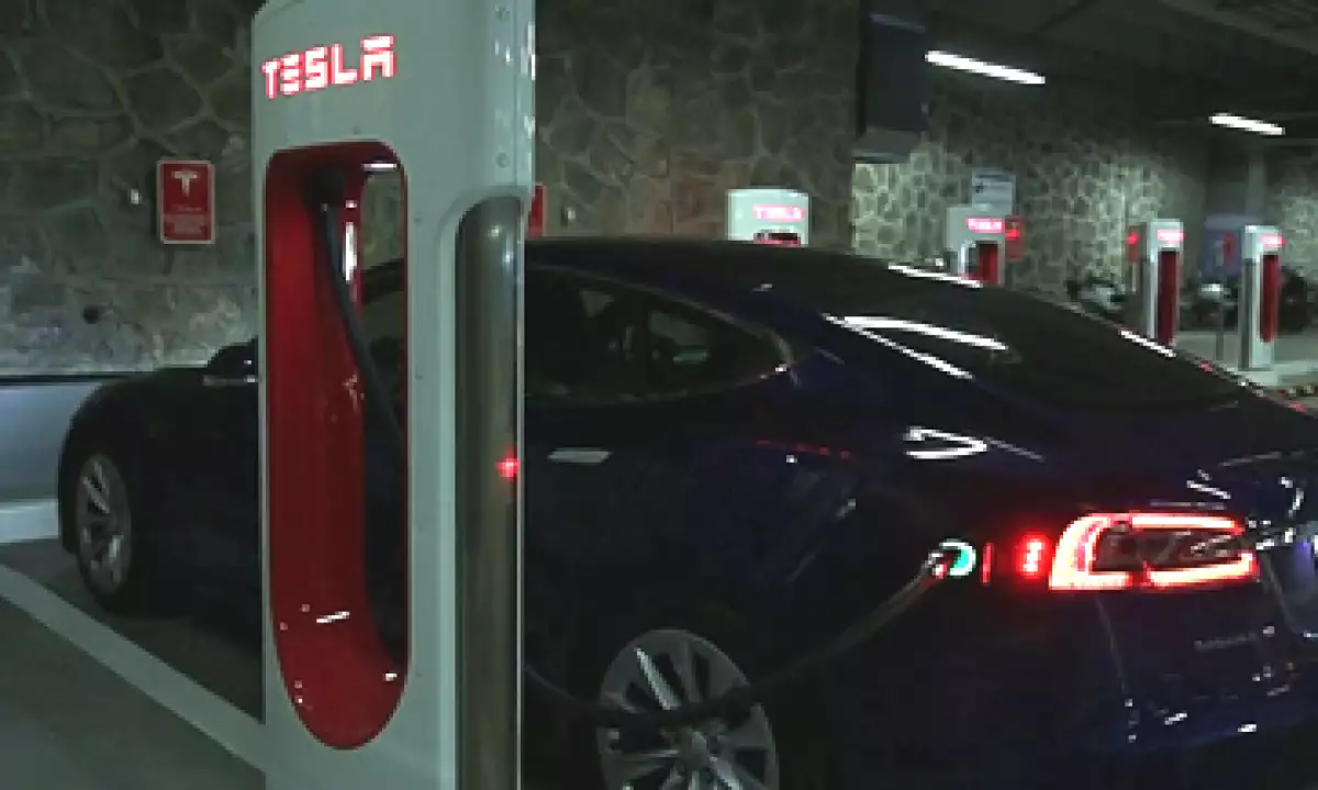 supercargador de tesla