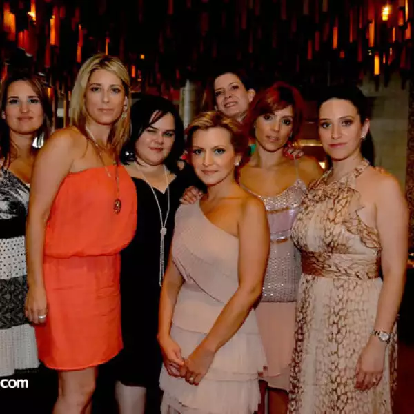 Mónica Castillón, Argelia Garza, Gabriela Gómez, Mariana Rangel, Denisse Dibildox y Cecilia Rangel Dibildox