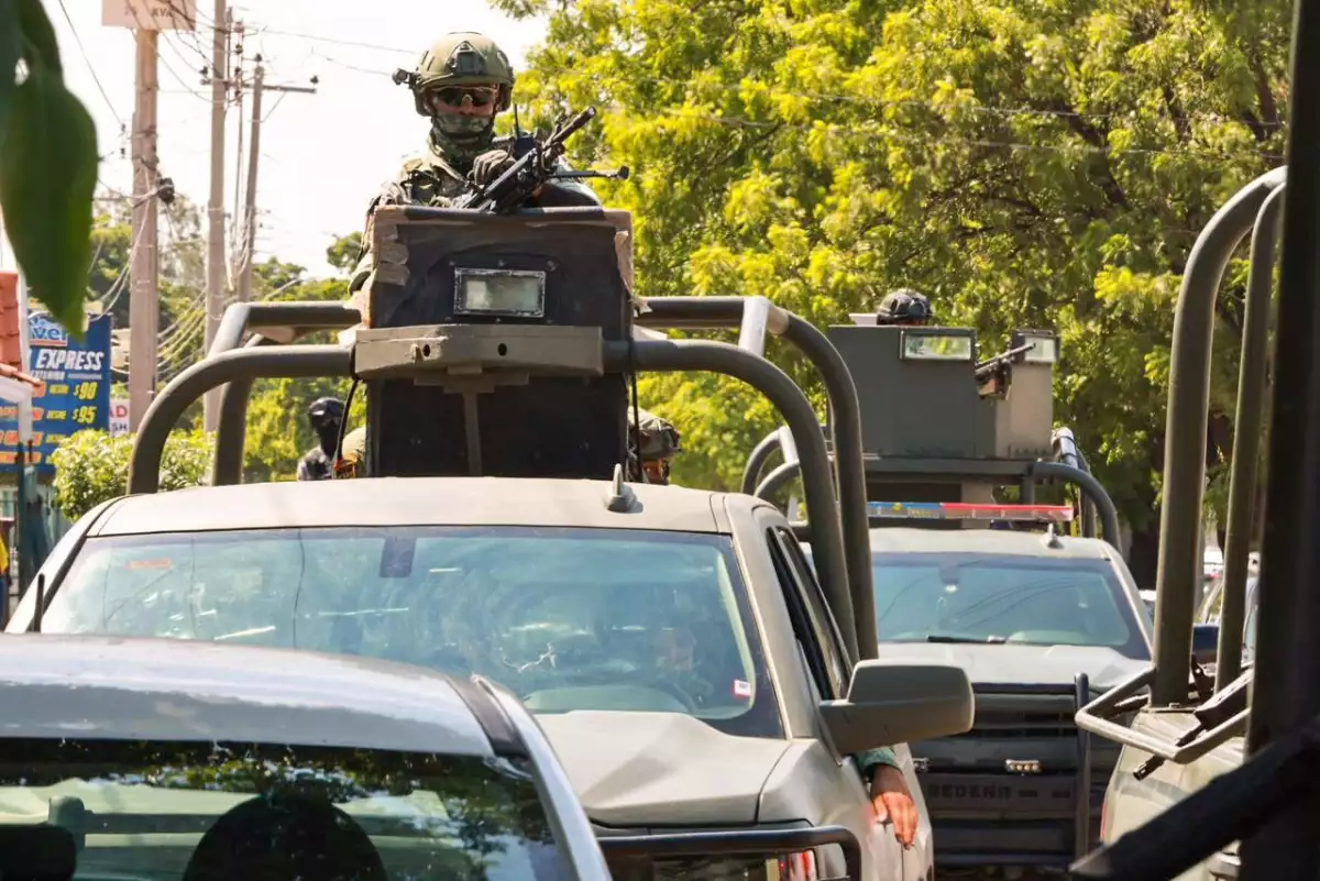 García Harfuch y Militares en Sinaloa (1)