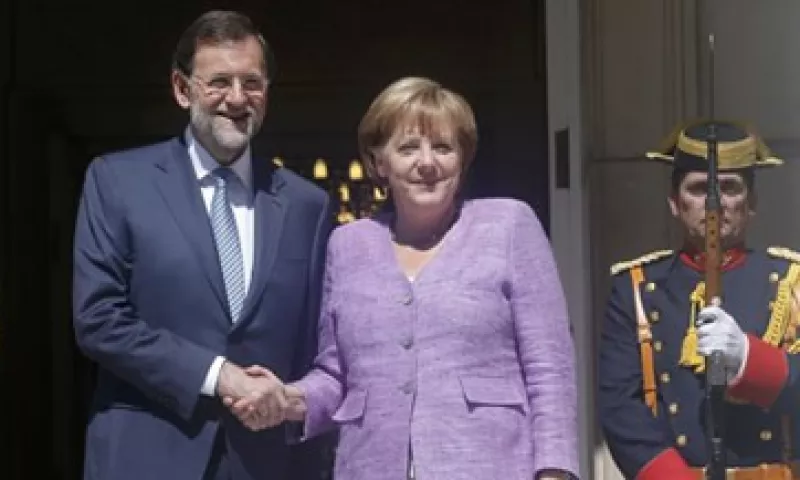 La canciller alemana Angela Merkel defendió la política de ajustes en la que se ha embarcado el Gobierno de Mariano Rajoy. (Foto: Reuters)