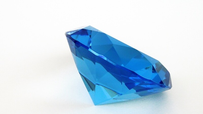 Diamante azul