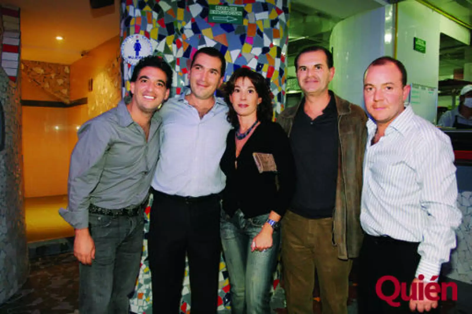 Charles Hamparzumián, José Aboumrad, Angelines Aboumrad, Jorge Aboumrad, Manolo Ablanedo