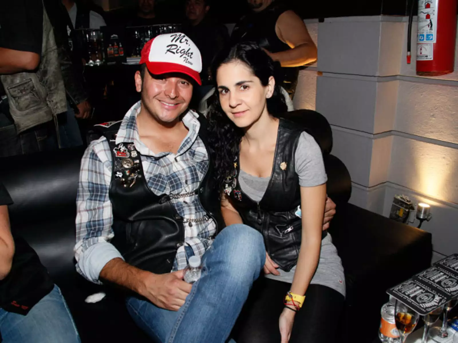 Cristian Paramo y Karla Abud.