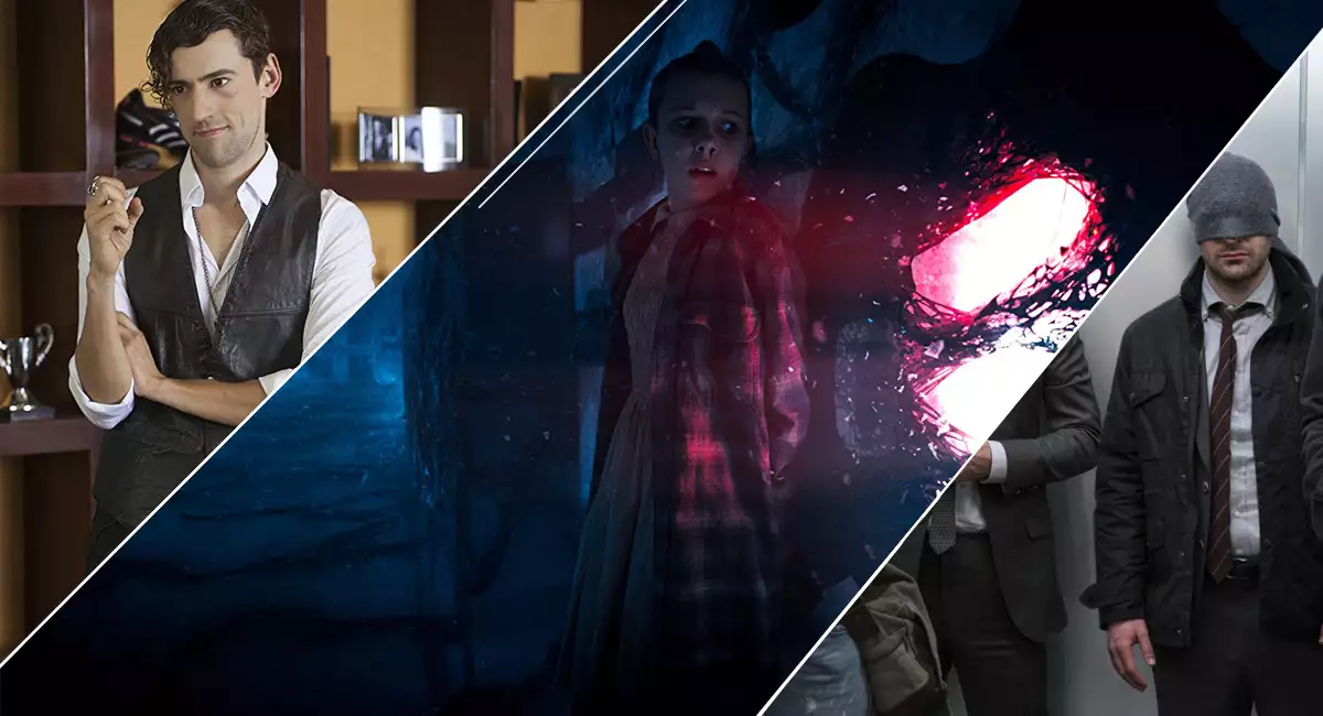 Club de Cuervos, Stranger Things y The Defenders