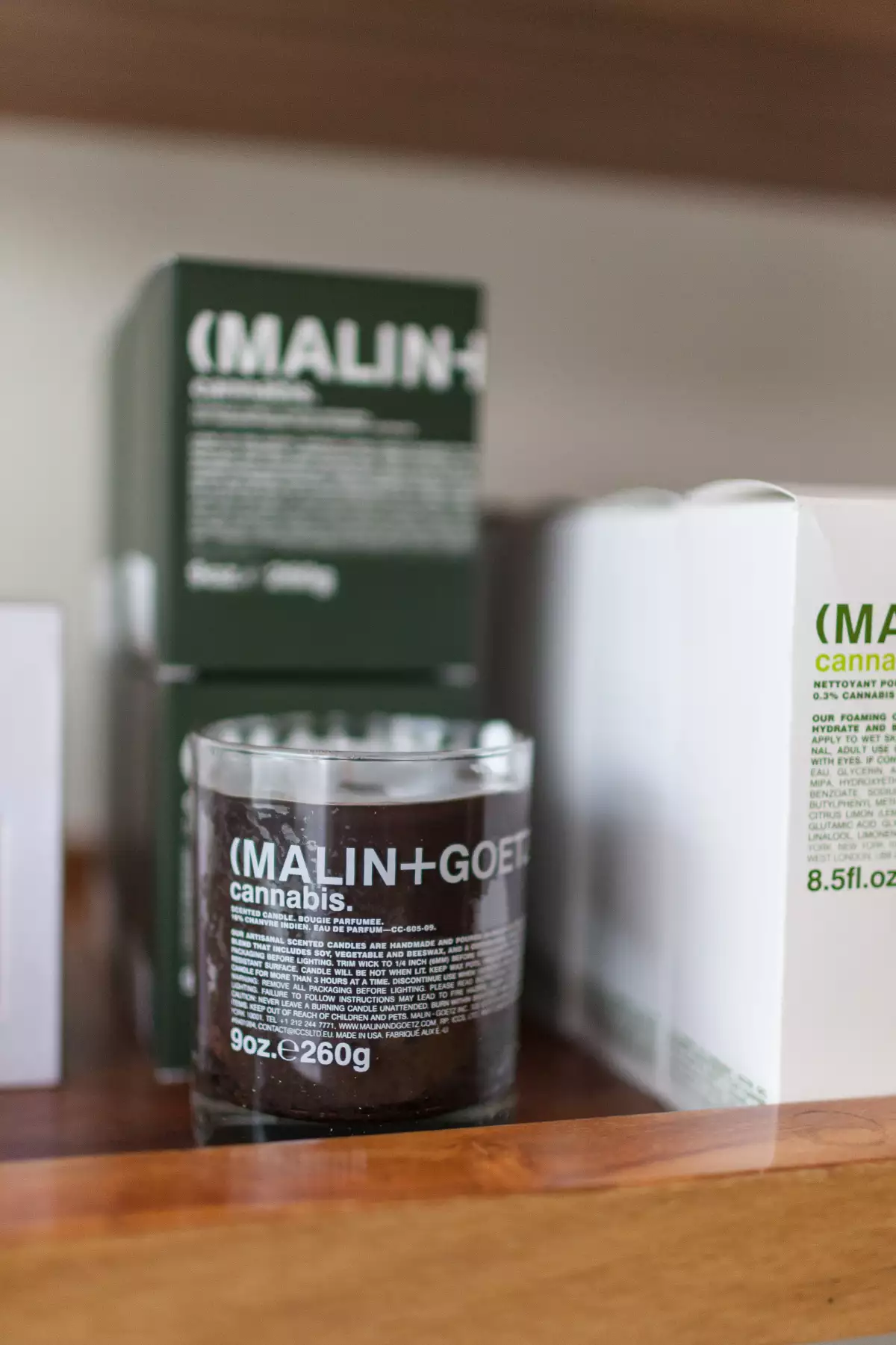 Vela Cannabis de Malin + Goetz , en Silver Deer