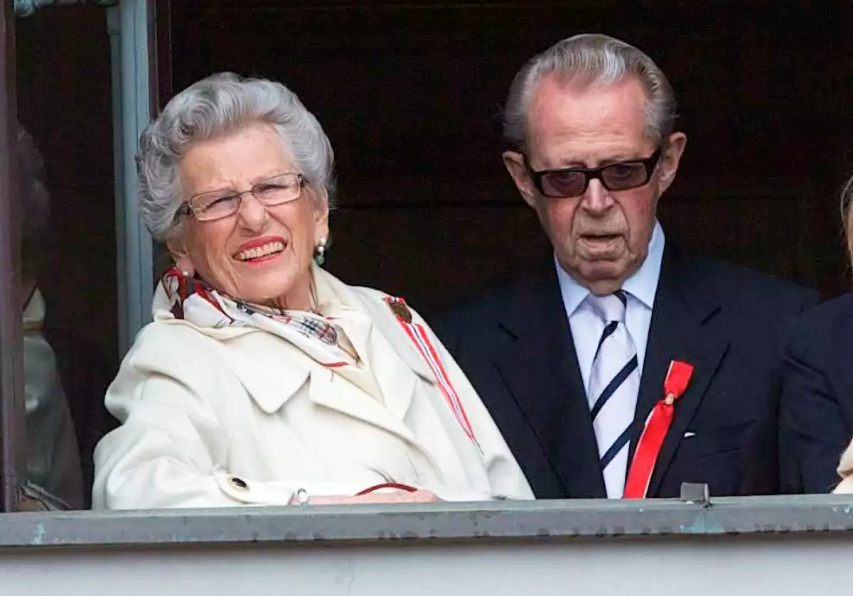 Princesa Astrid y Johan Martin Ferner