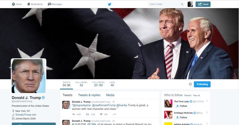 20.1 millones de seguidores
