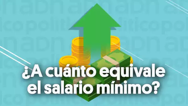 ¿A cuánto equivale el salario mínimo?