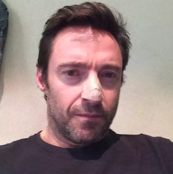 Esta es la foto que Hugh Jackman compartió en Instagram.