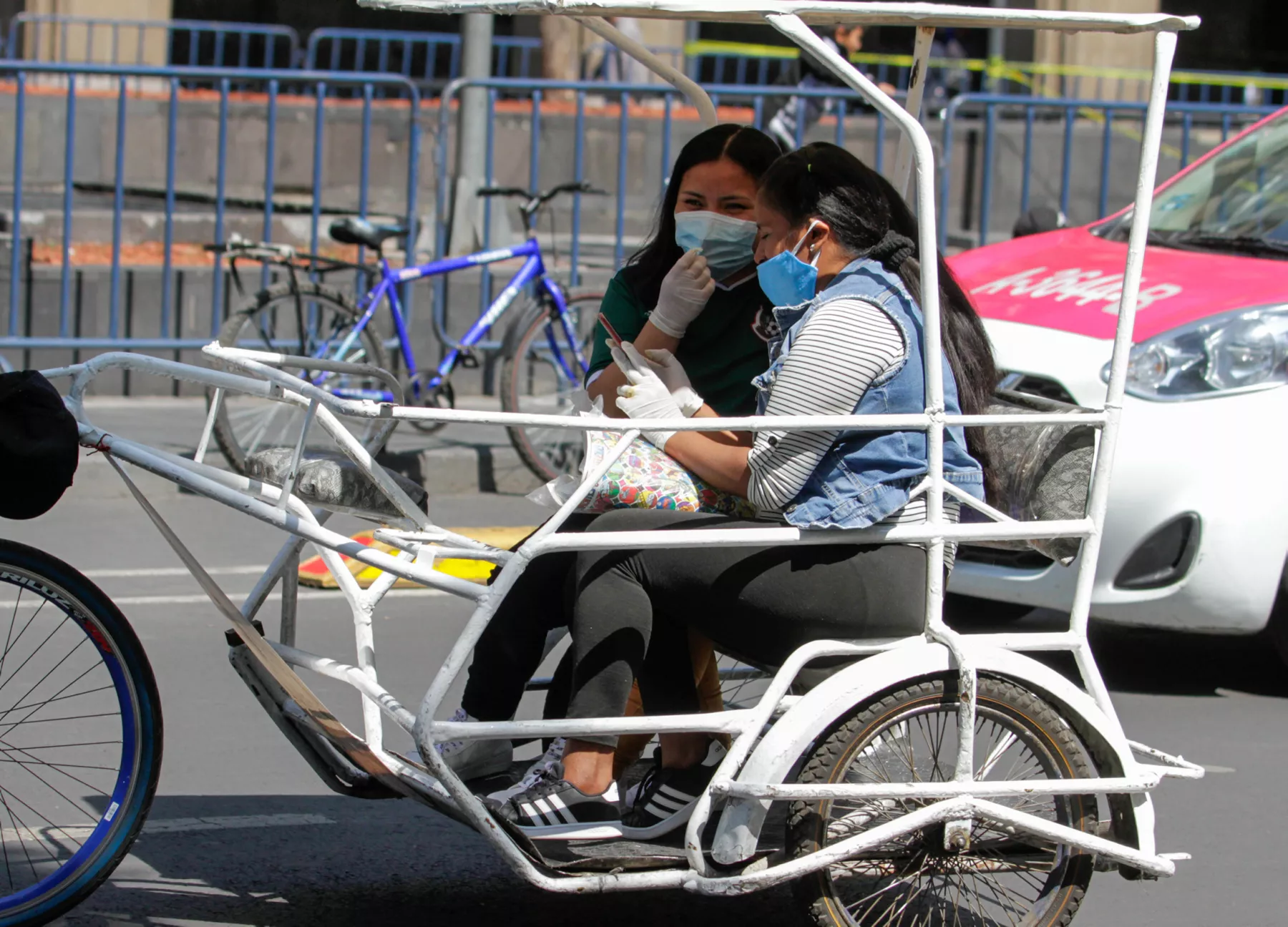 Personas en el Centro Histórico