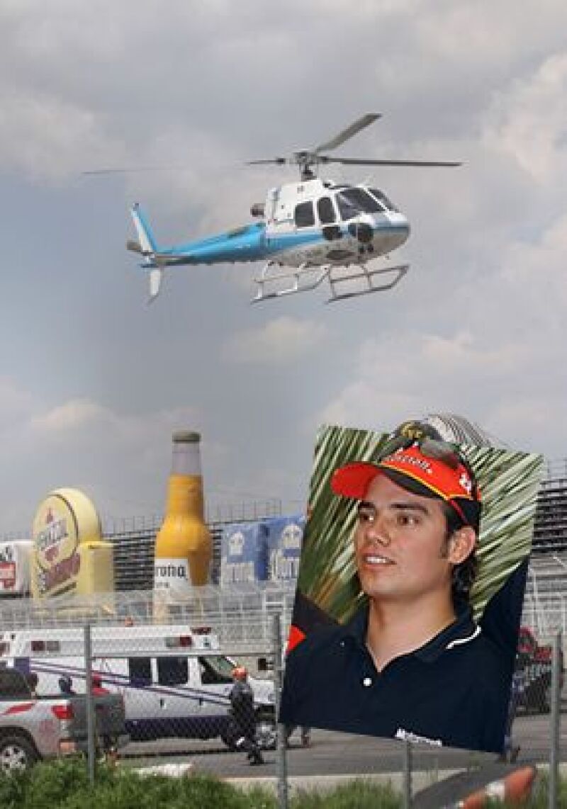 El empresario fue quien prestó el helicóptero para trasladar al piloto de la Nascar al hospital, donde desgraciadamente perdió la vida este domingo después del accidente automovilístico.