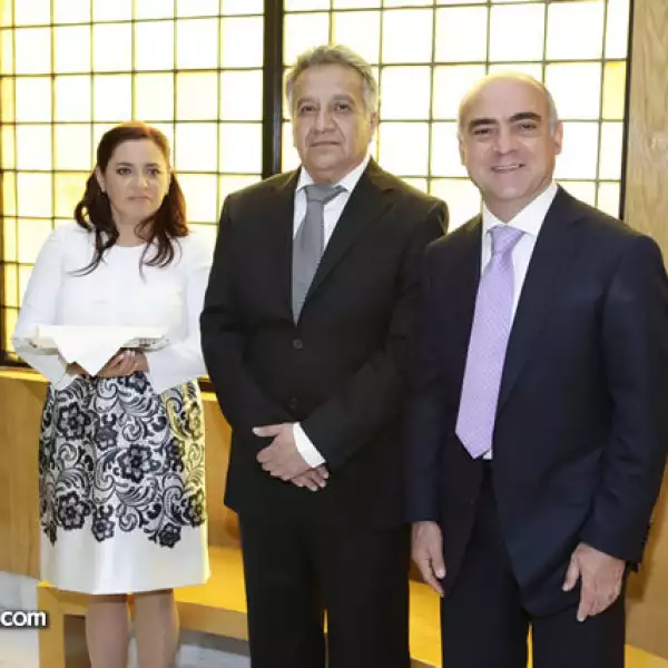 Emma Giles,Francisco Alemán y Said Majul