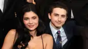 Kylie Jenner y Timothée Chalamet 