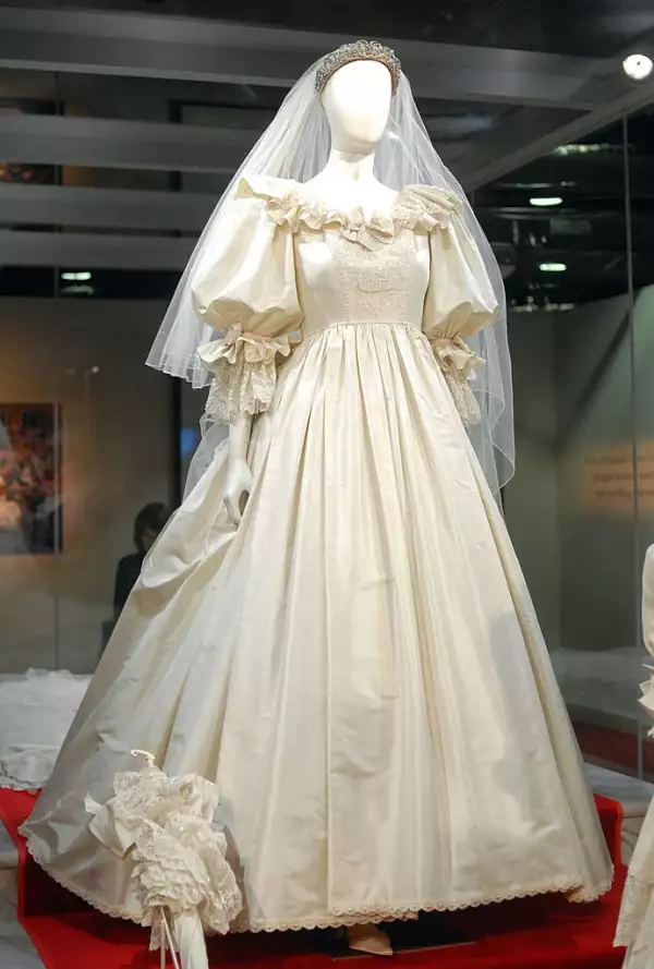 Vestido de novia de Lady Di