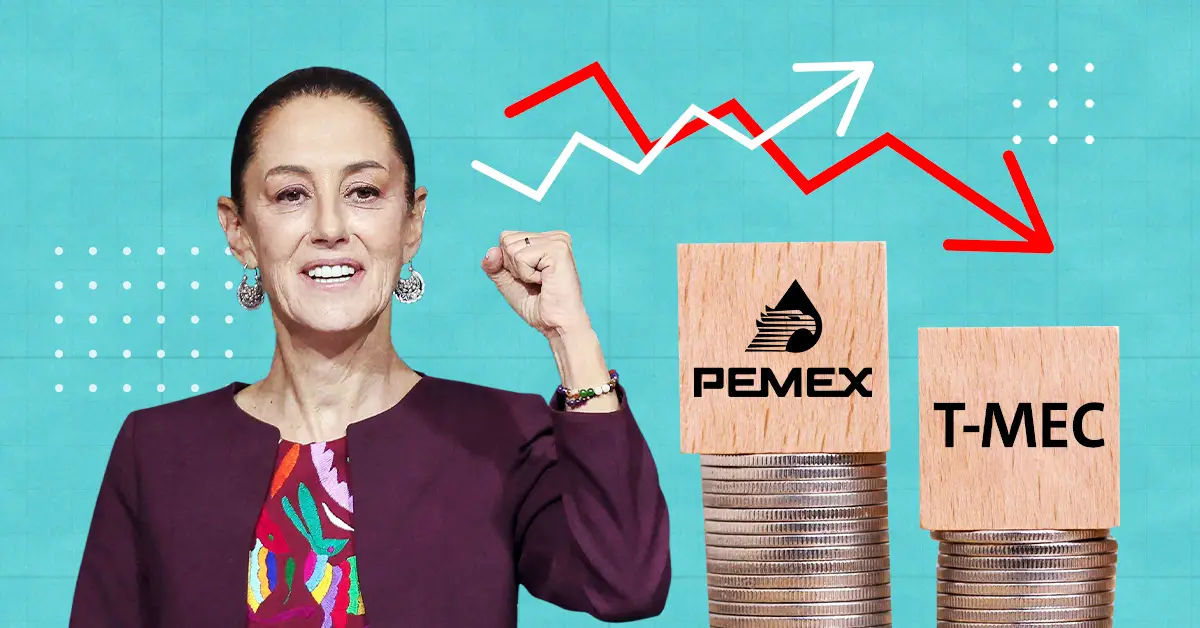 Claudia Sheinbaum, entre el déficit fiscal, Pemex y el T-MEC