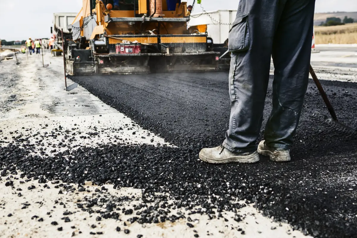 carretera en construcción 
