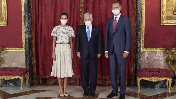 El rey Felipe VI de España y la reina Letizia de España