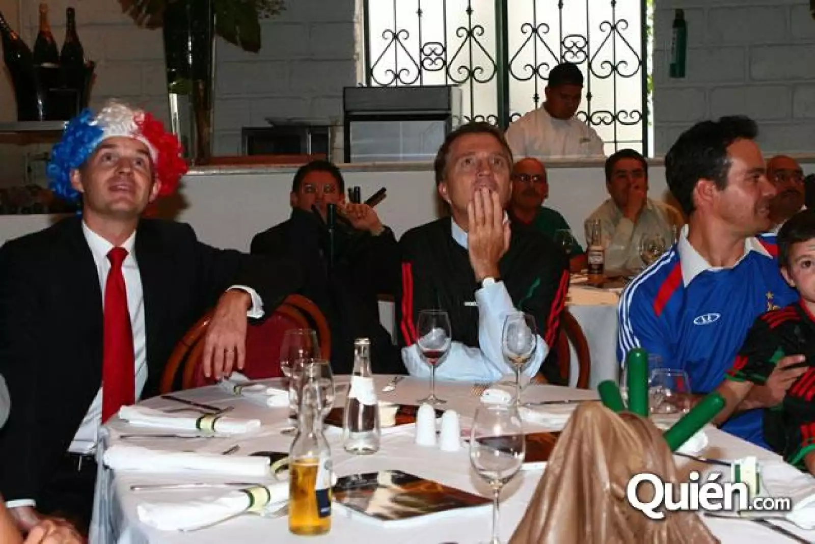 Ambiente Partido México Francia Polanco