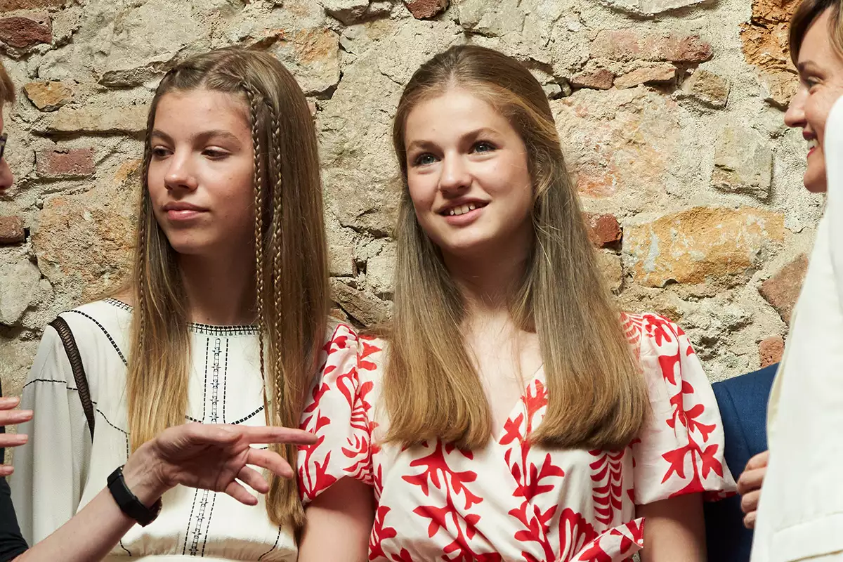 Princess Leonor and Princess Sofia visit the Dali Museum, Figueres, Spain - 03 Jul 2022