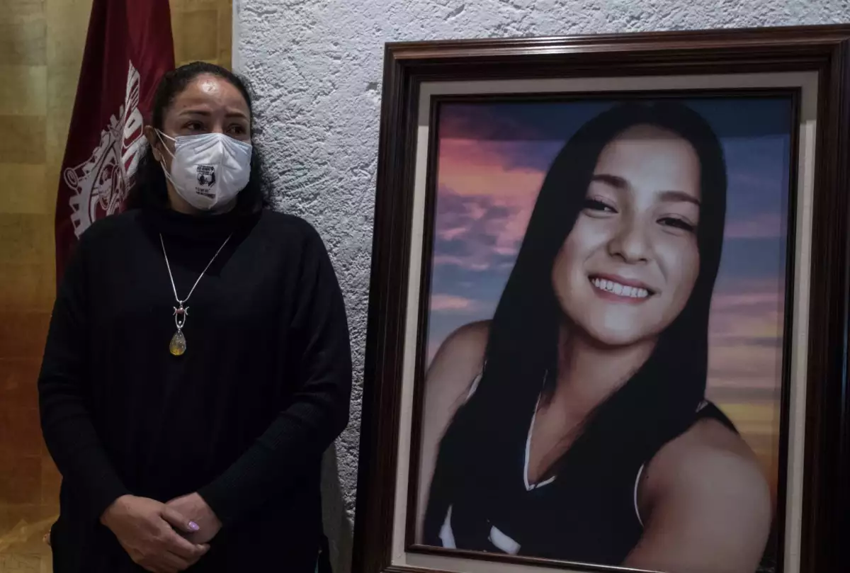 Yesenia Zamudio, madre de María de Jesús Zamudio
