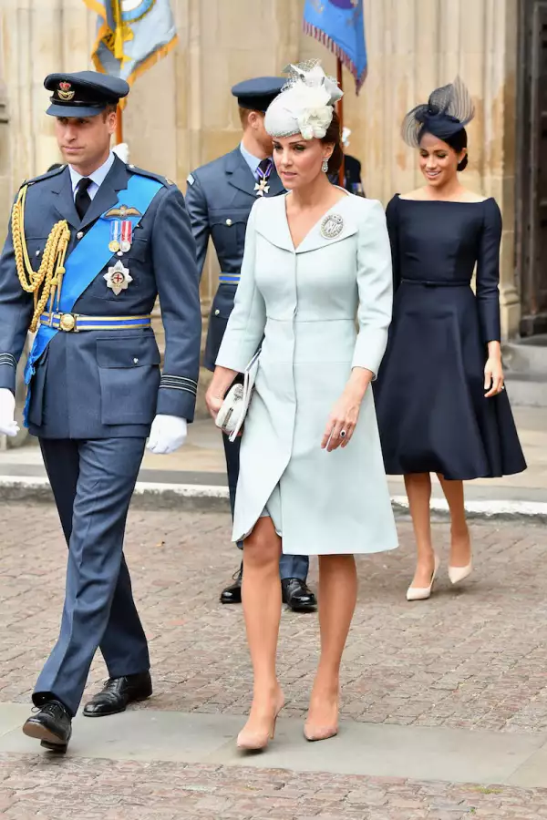 Members Of The Royal Family Attend Events To Mark The Centenary Of The RAF