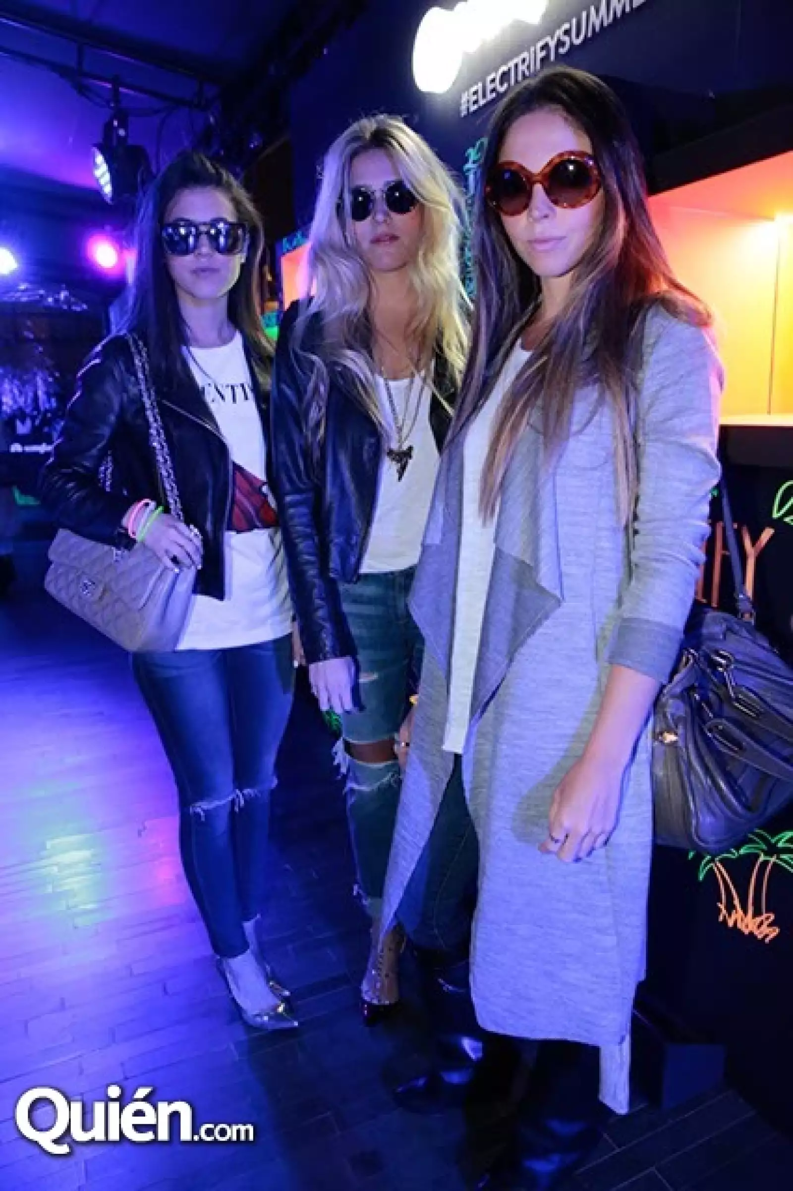 Pamela Allier,Fernanda Medina y Ana Almada