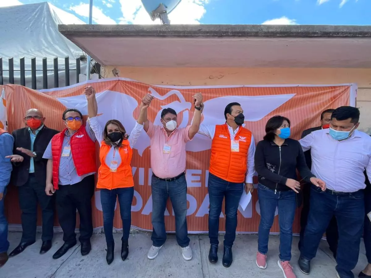 Registro de candidatos en Nextlalpan