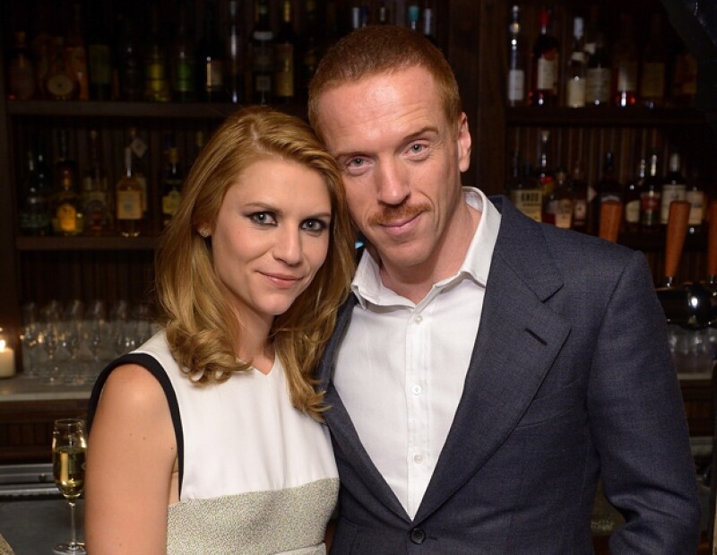 Estrellas pelirrojas: Claire Danes y Damian Lewis, protagonistas de "Homeland".